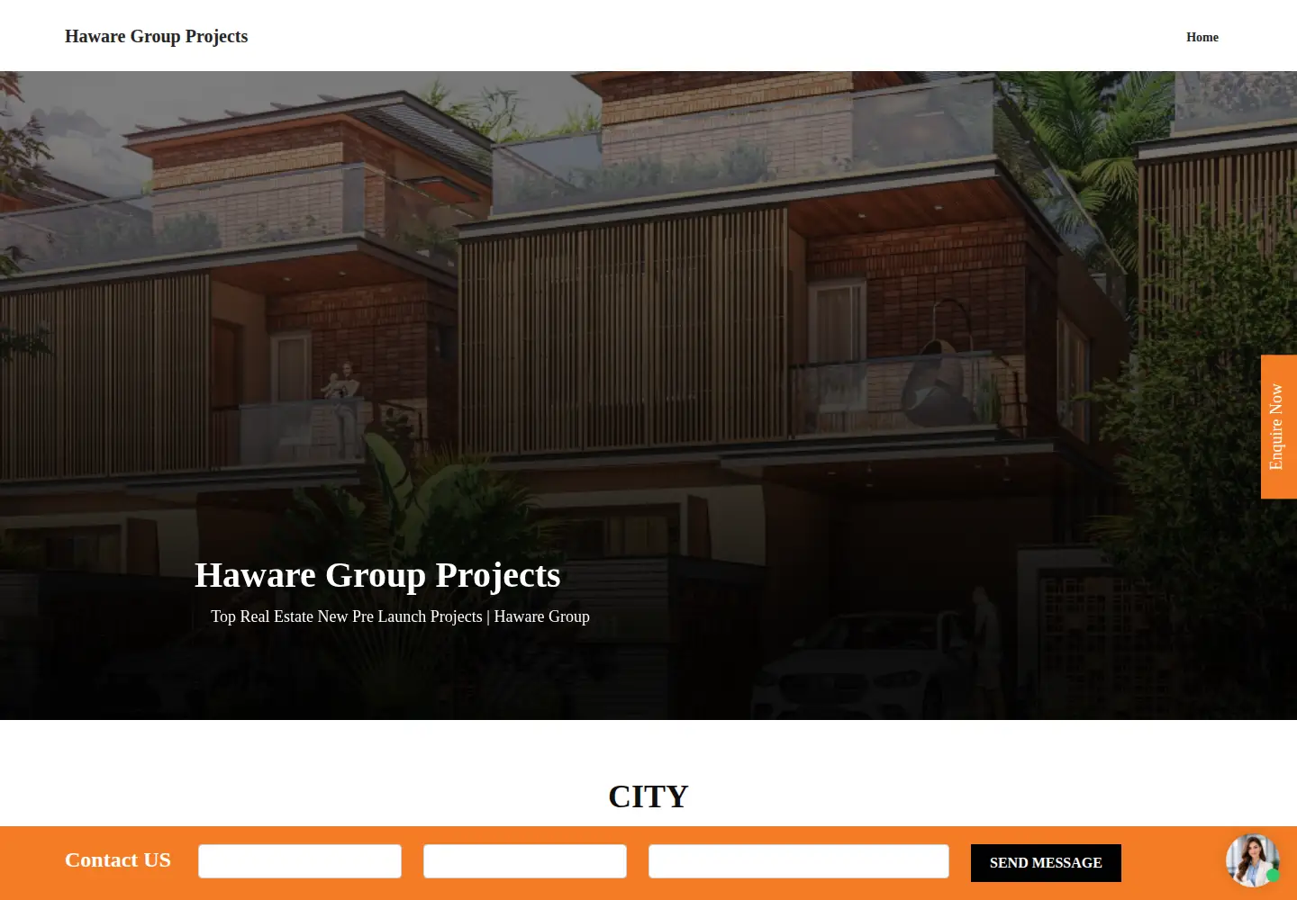Screenshot of hawareprojects.com