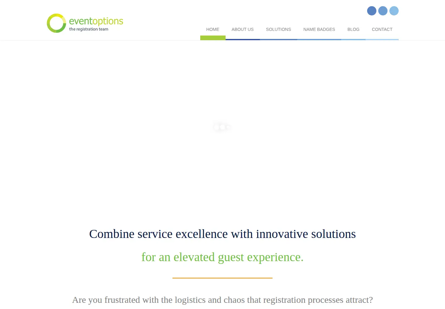Screenshot of eventoptions.co.za