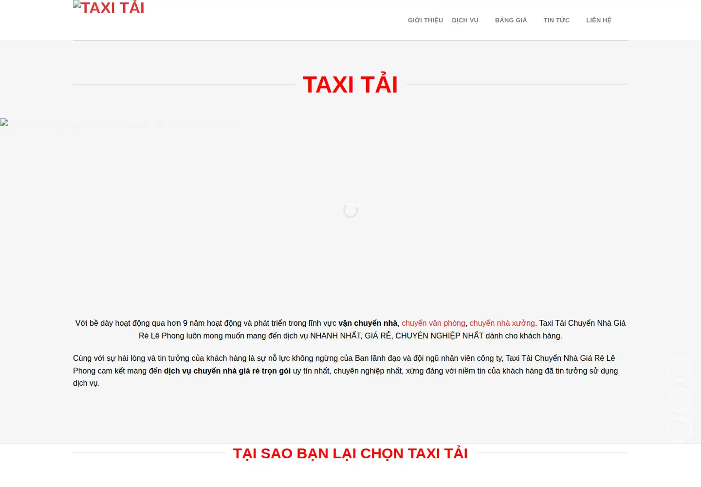 Screenshot of taxitai.org