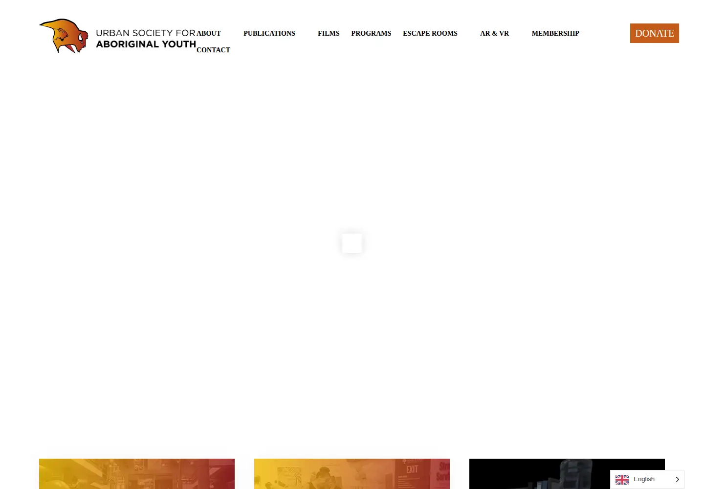 Screenshot of usay.ca
