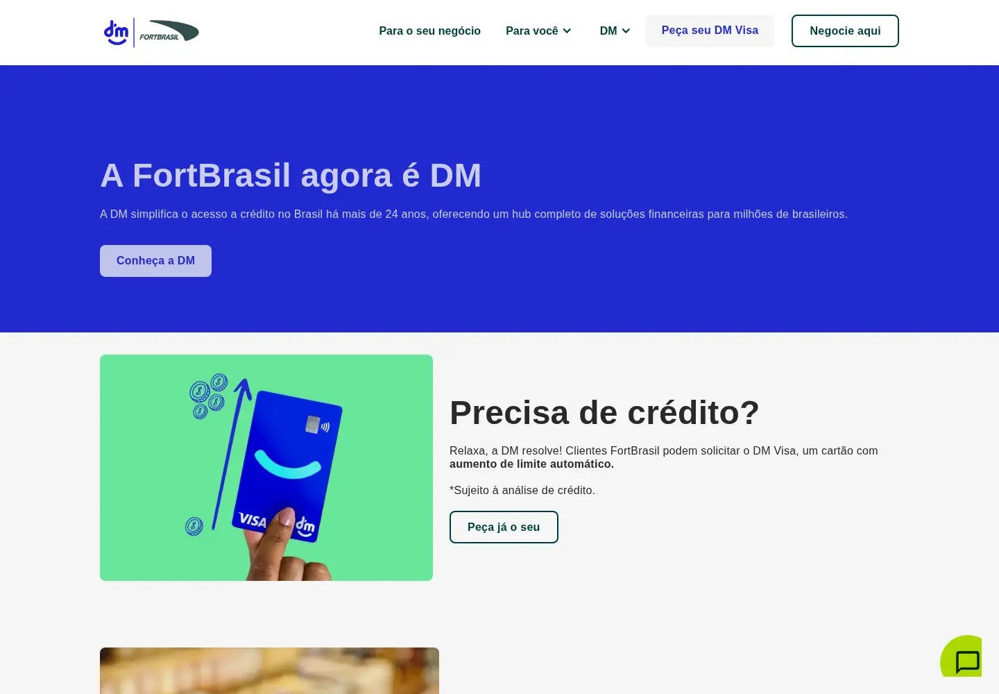 Screenshot of fortbrasil.com.br