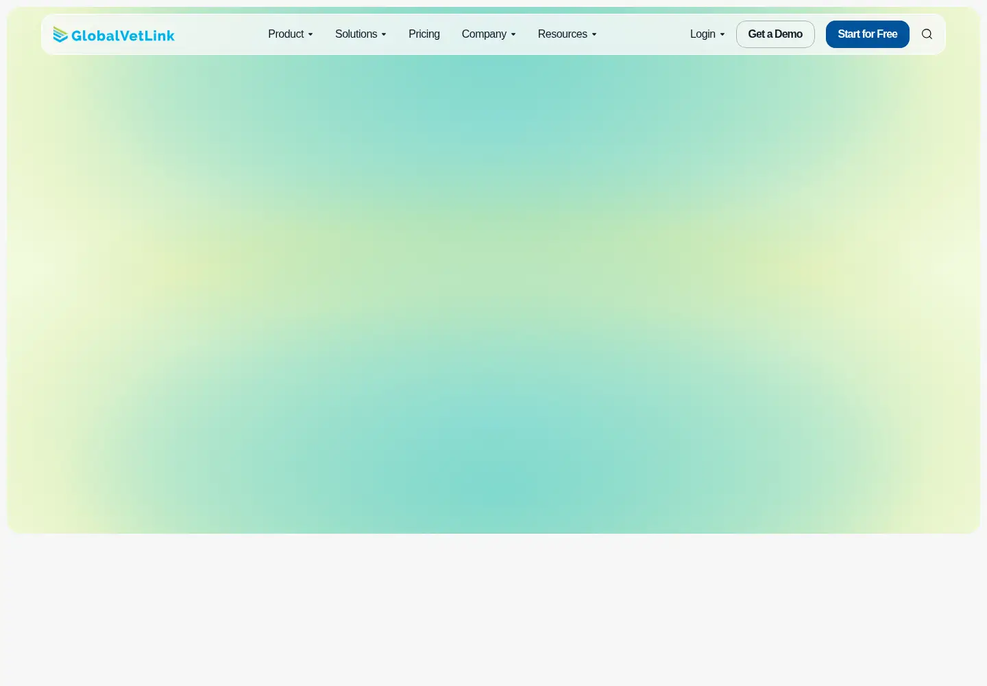 Screenshot of globalvetlink.com