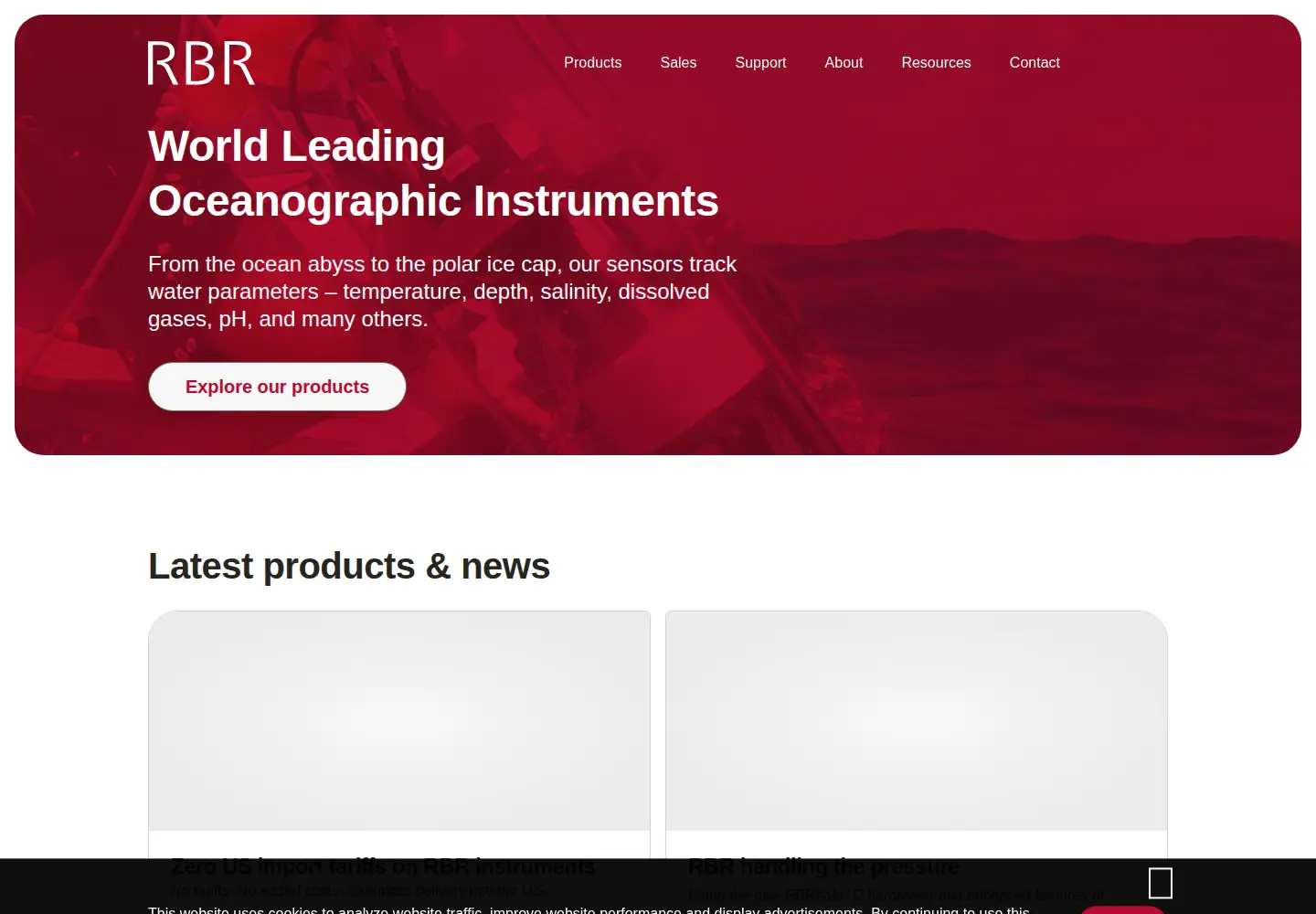 Screenshot of rbr-global.com