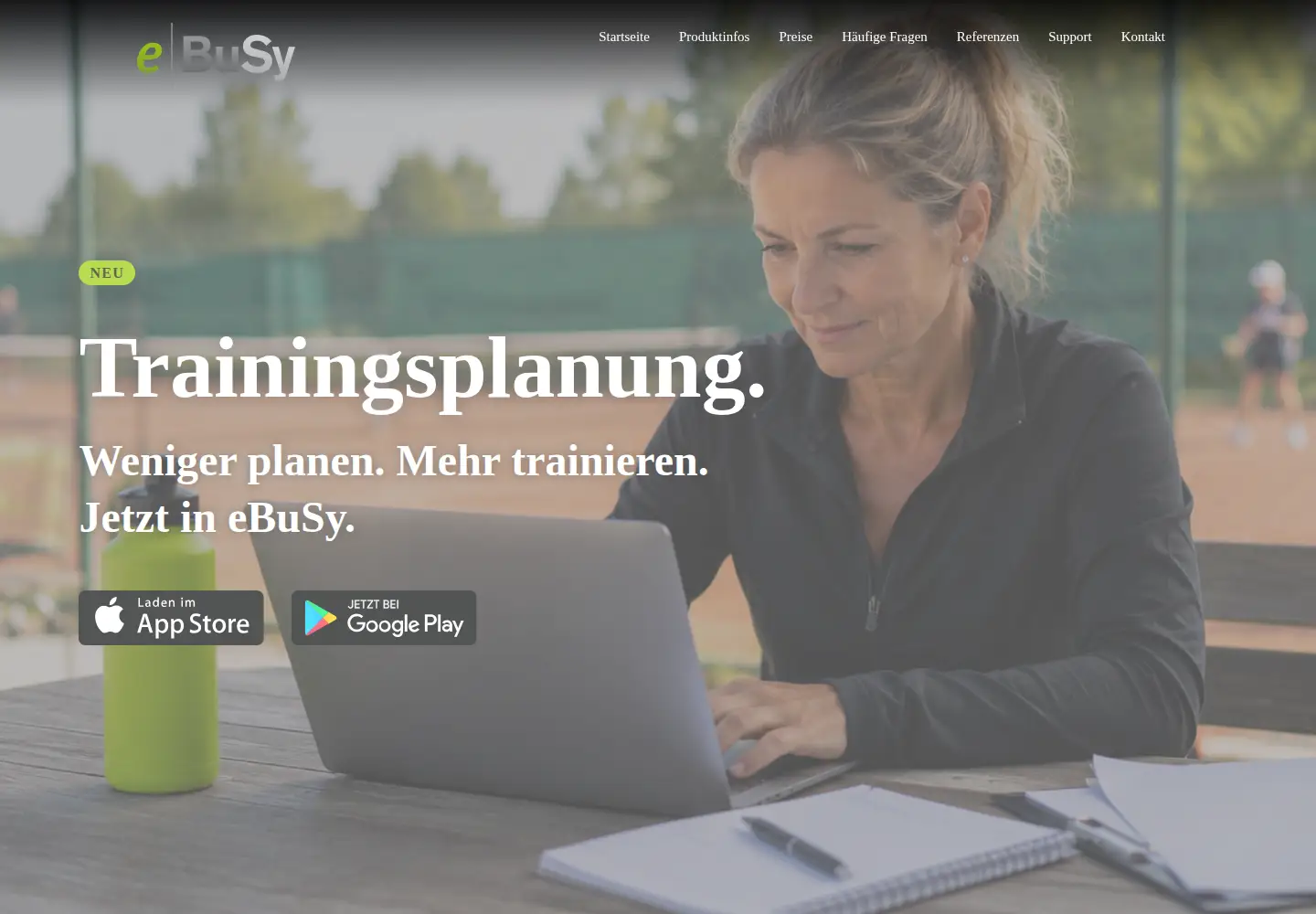 Screenshot of ebusy.de