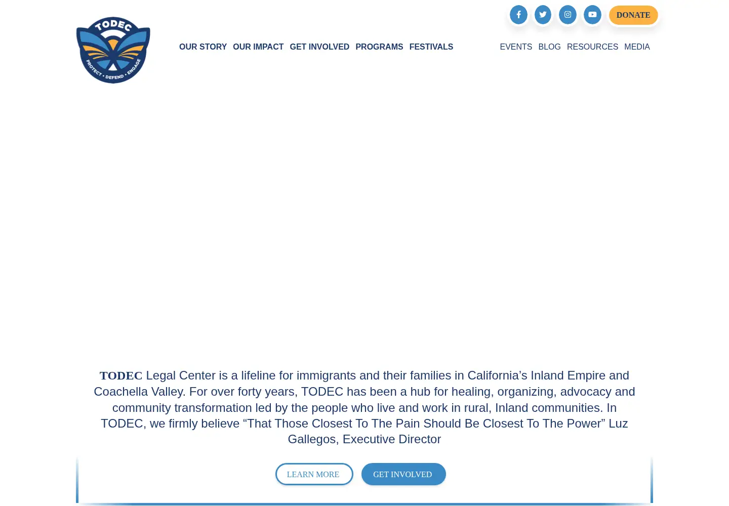 Screenshot of todec.org