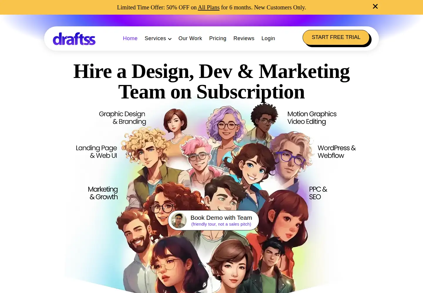 Screenshot of draftss.com