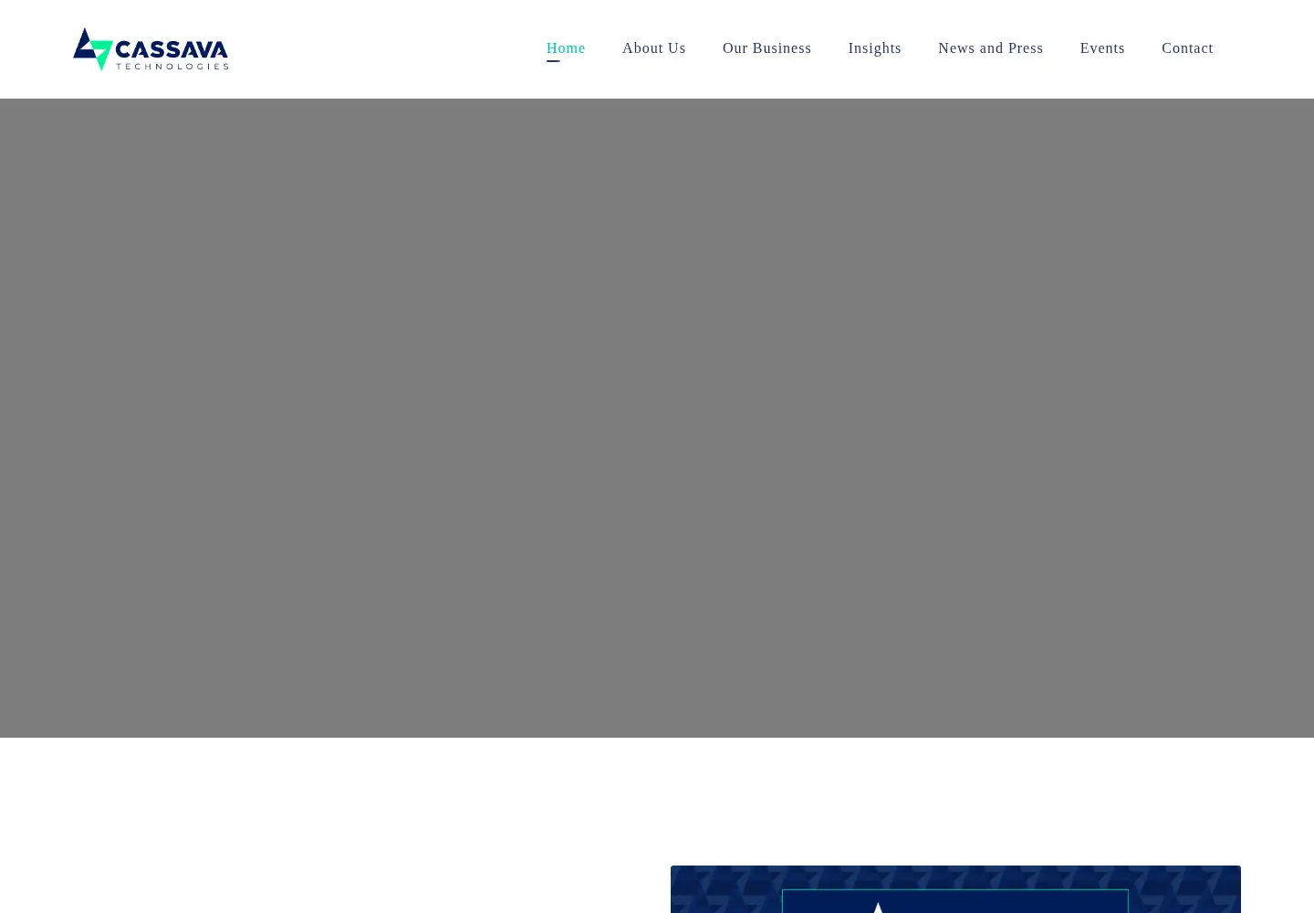 Screenshot of cassavatechnologies.com