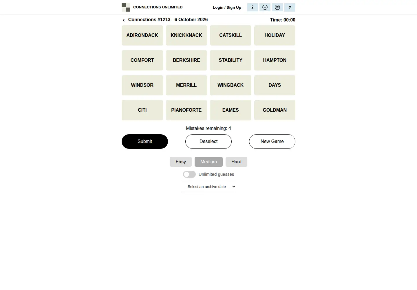Screenshot of connectionsunlimited.org