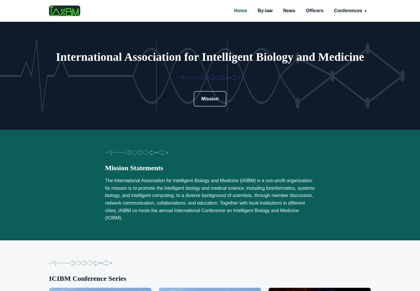 Screenshot of iaibm.org