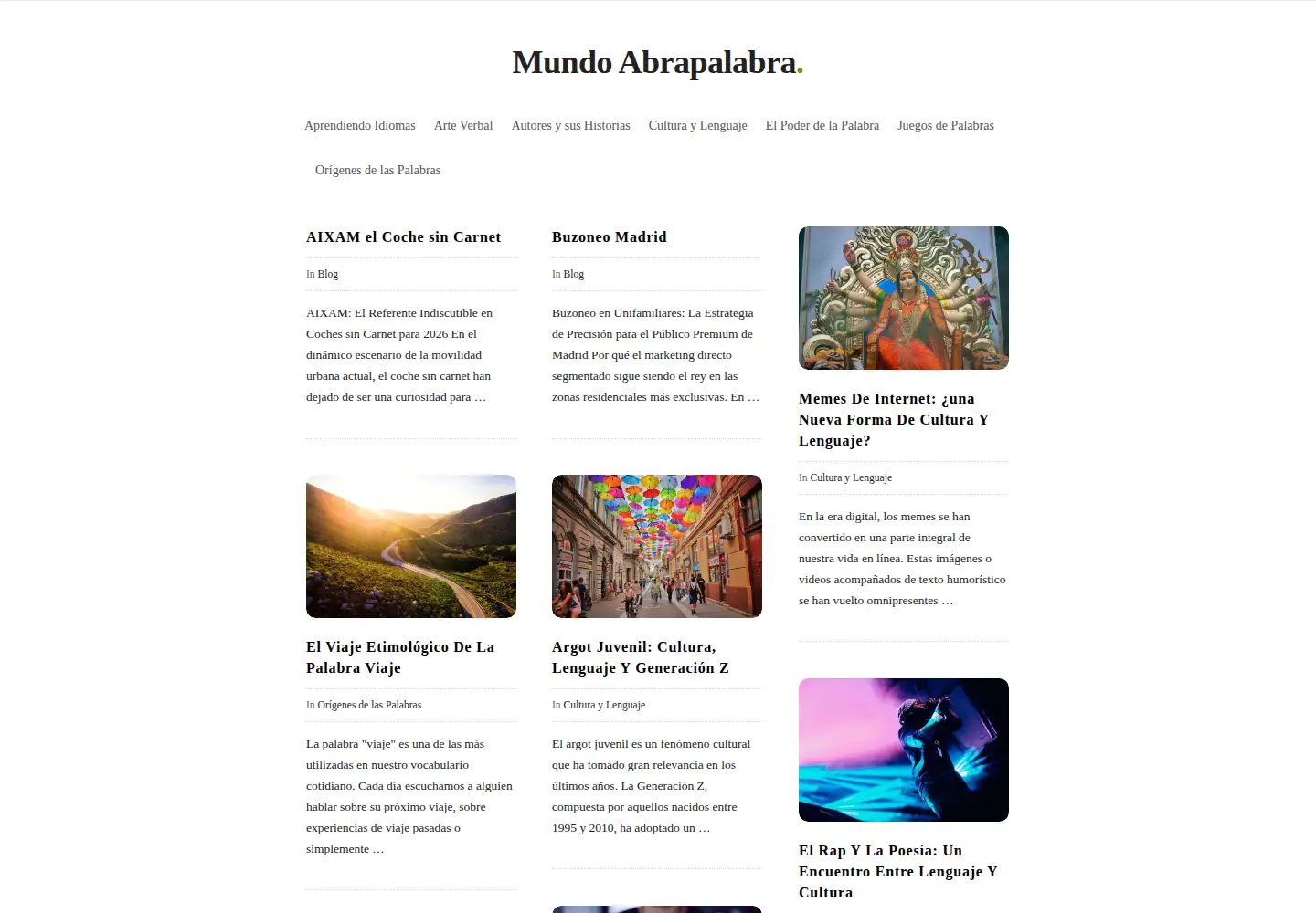 Screenshot of fundacionabrapalabra.org