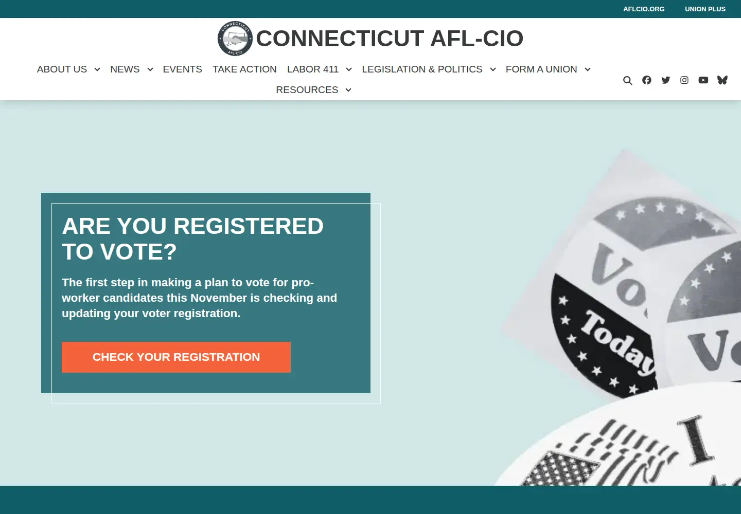 Screenshot of ctaflcio.org