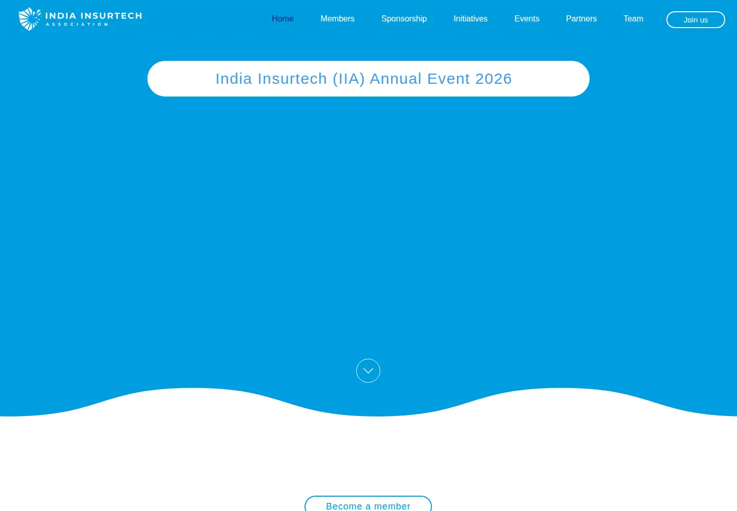 Captured homepage of indiainsurtech.com in the current scan