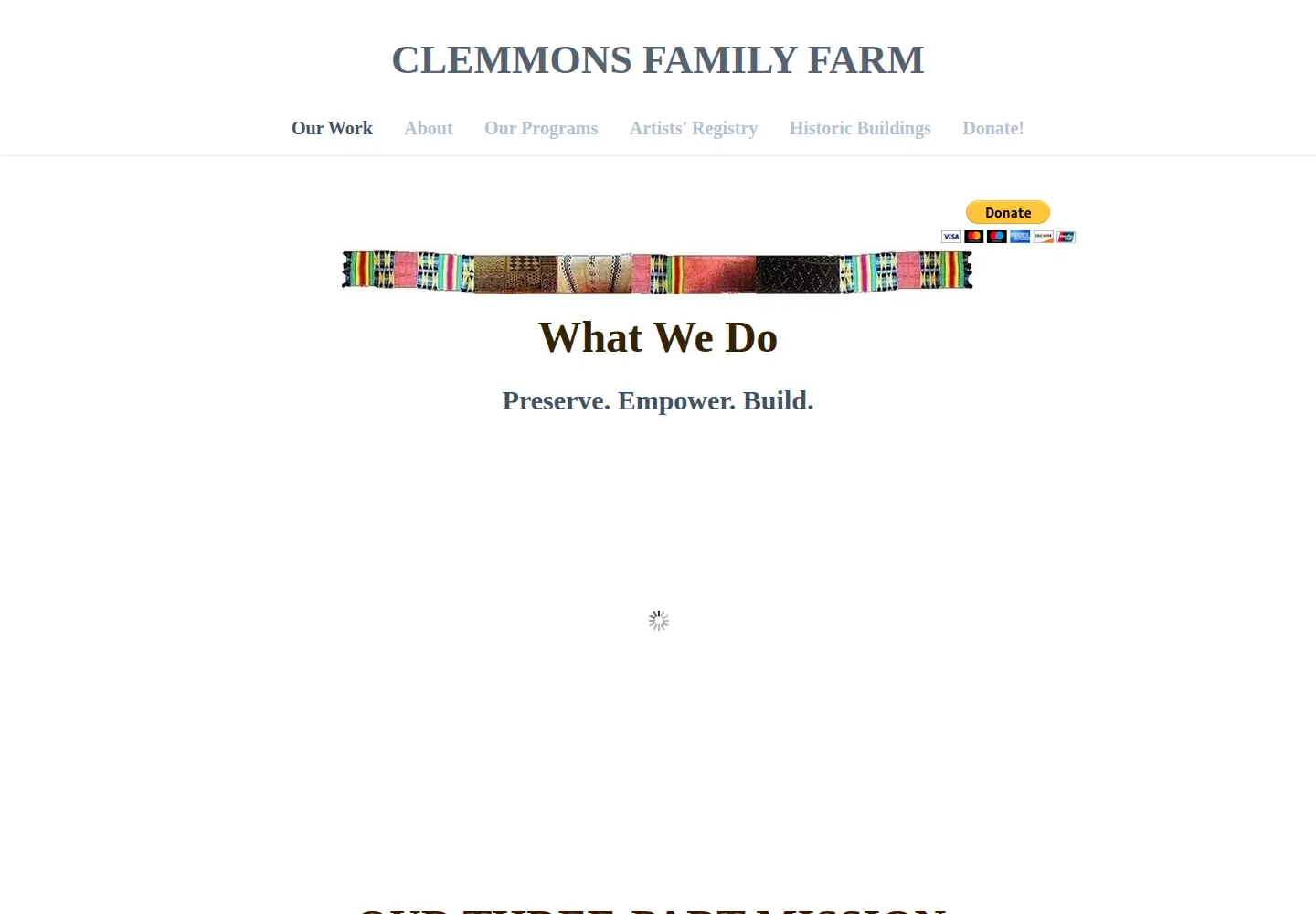 Screenshot of clemmonsfamilyfarm.org