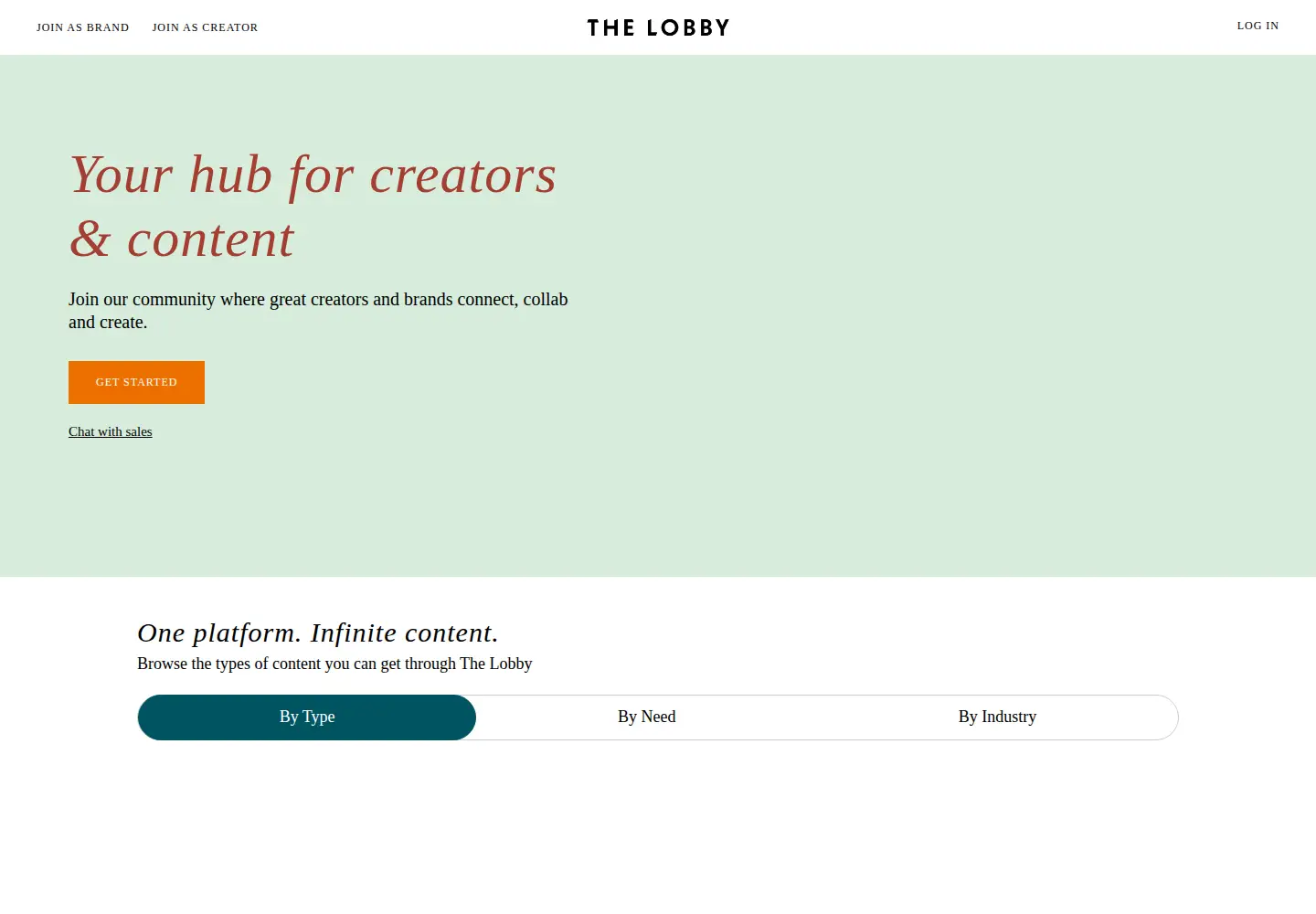 Screenshot of fromthelobby.com