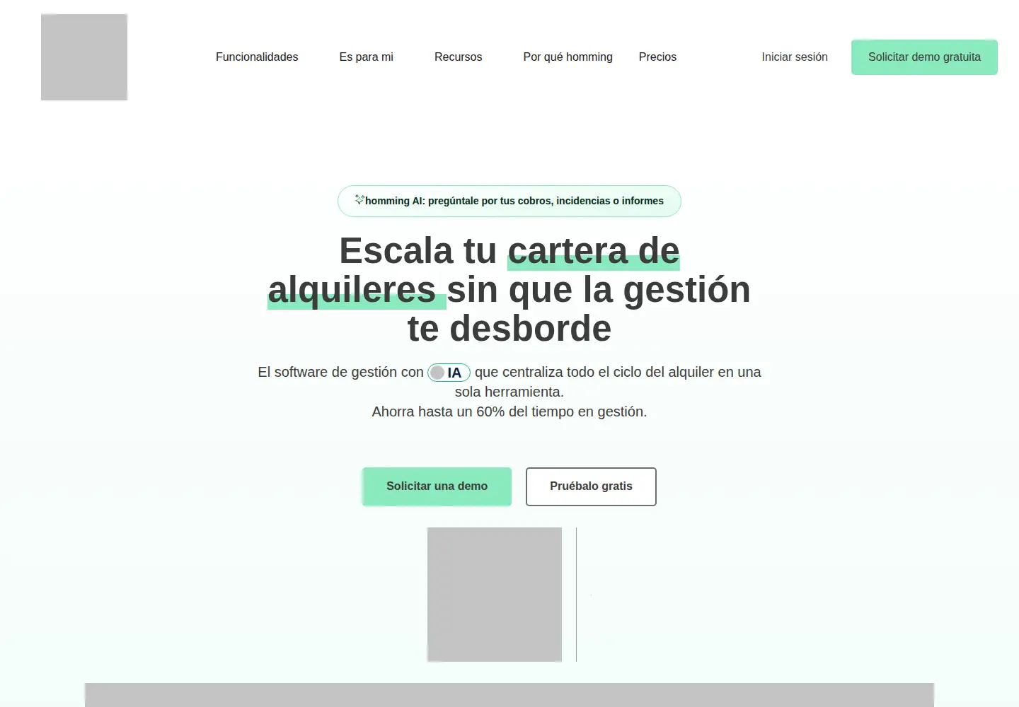 Screenshot of homming.com