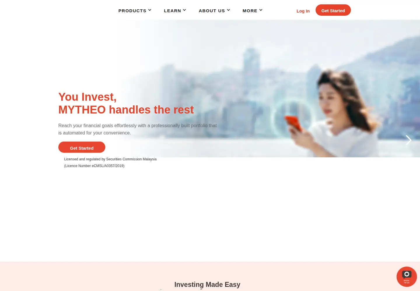 Screenshot of mytheo.my