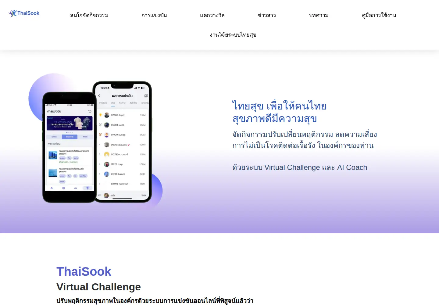 Screenshot of thaisook.org