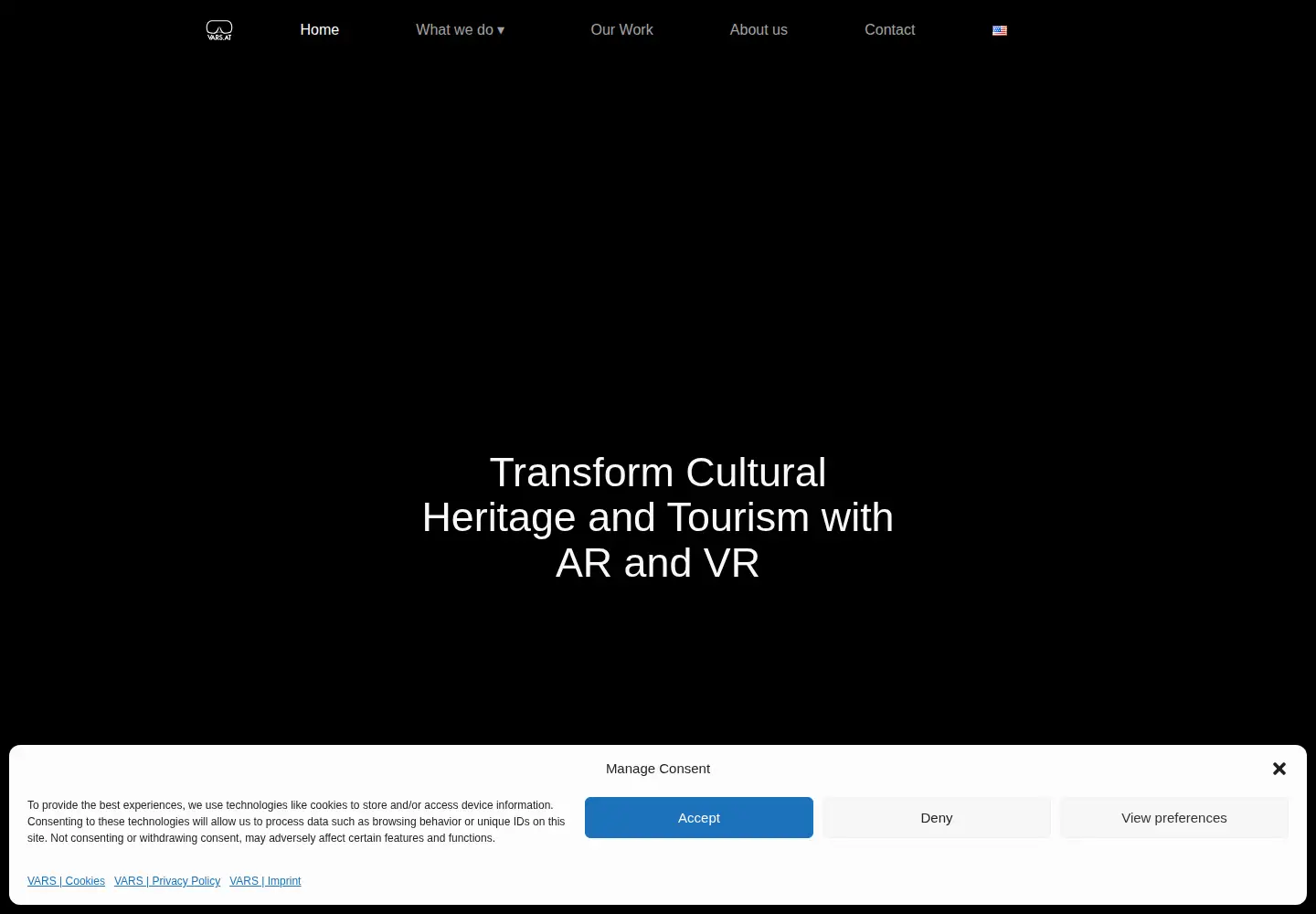 Screenshot of vars.at