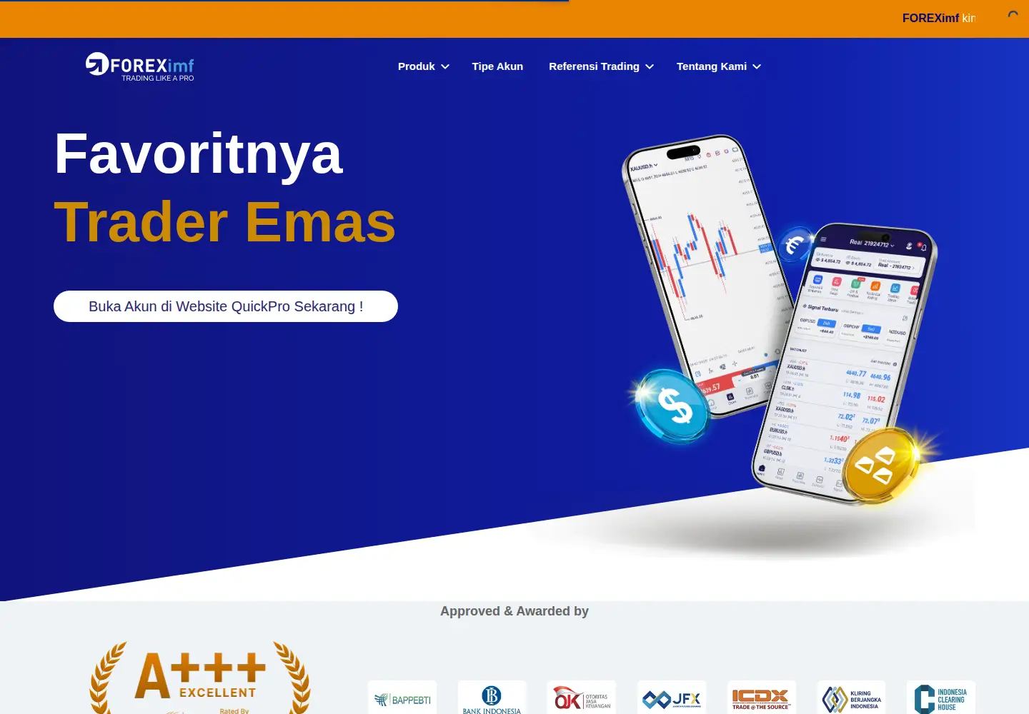 Screenshot of foreximf.com