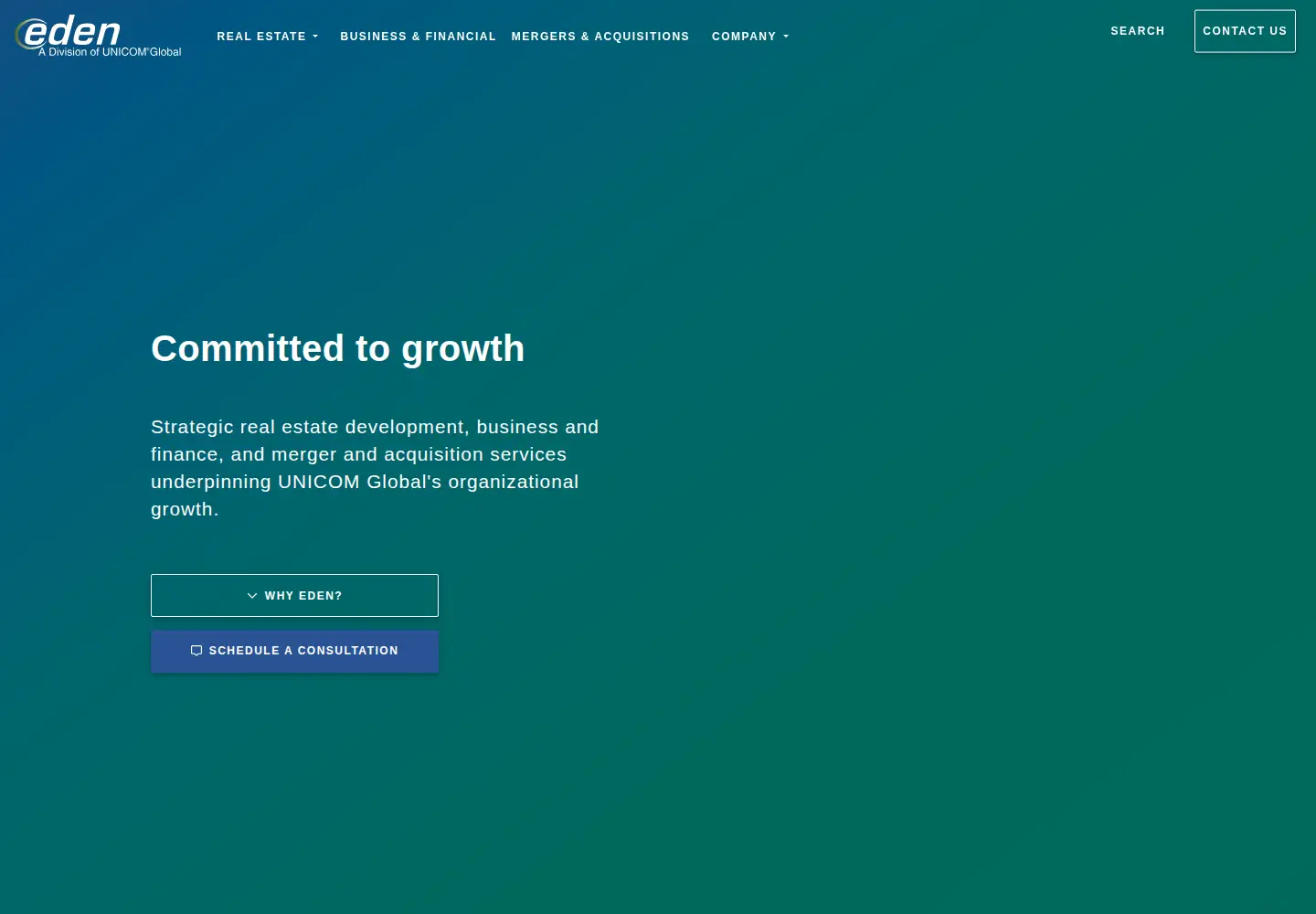 Screenshot of eden.com