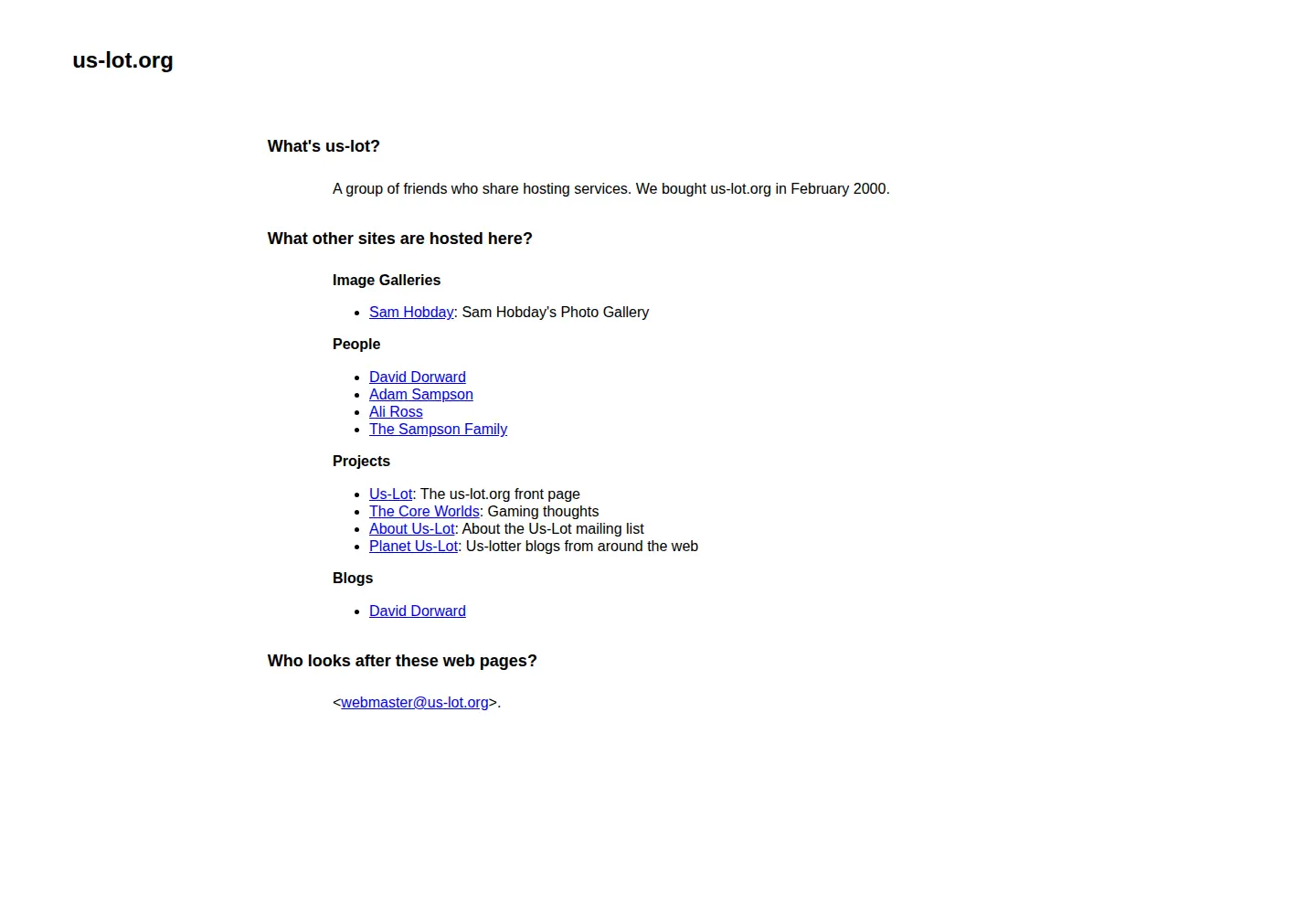 Screenshot of us-lot.org