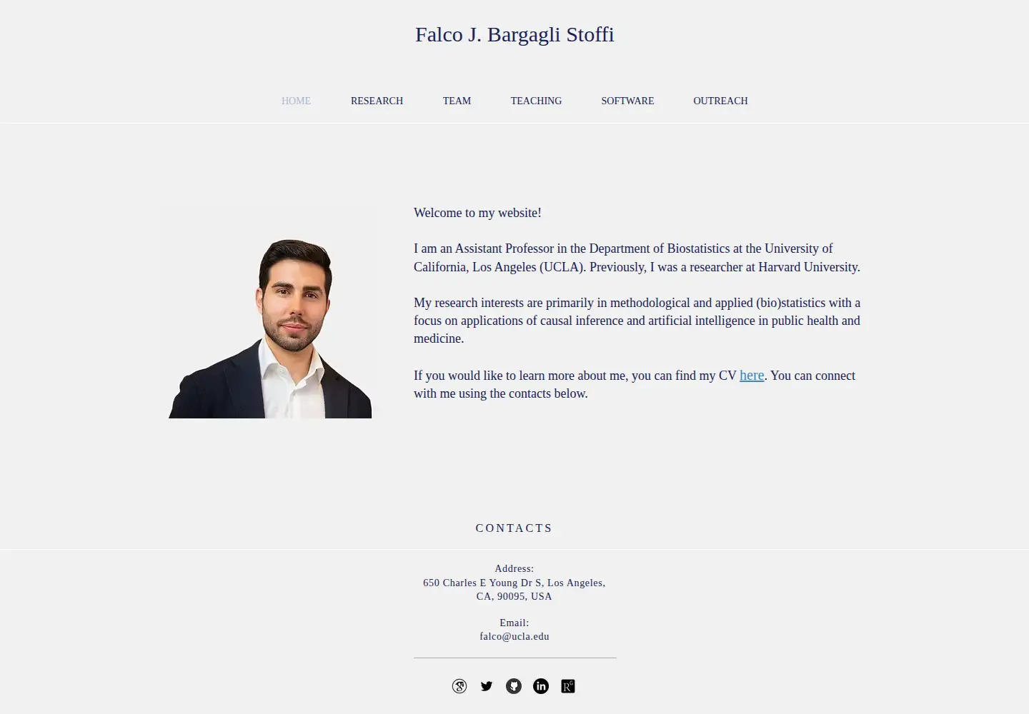 Screenshot of falcobargaglistoffi.com
