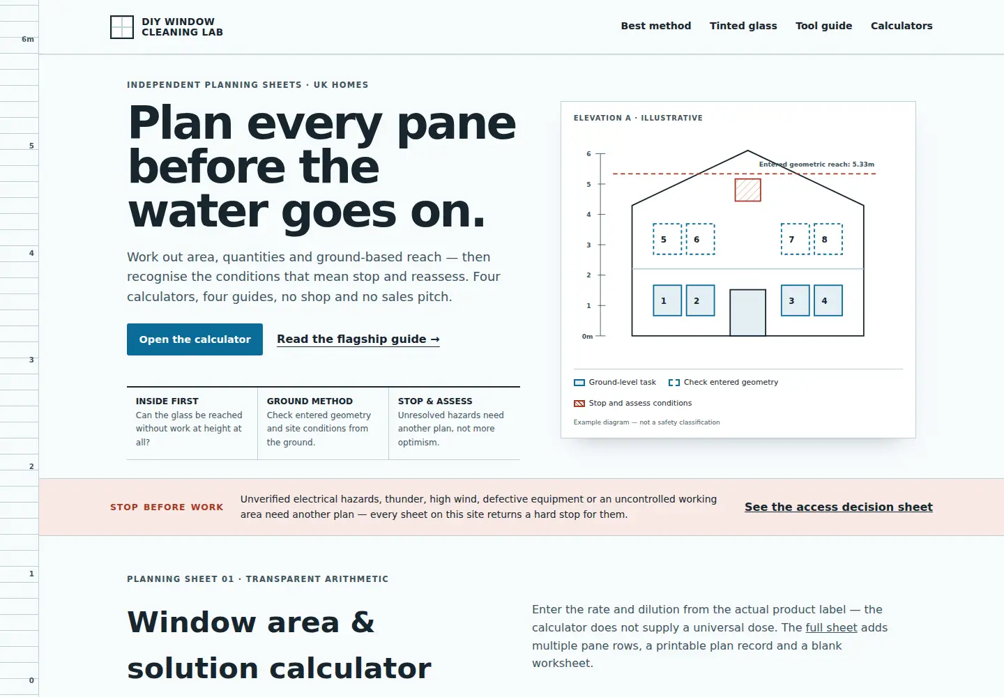 Captured homepage of do-it-yourself-window-cleaning-tips.com in the current scan