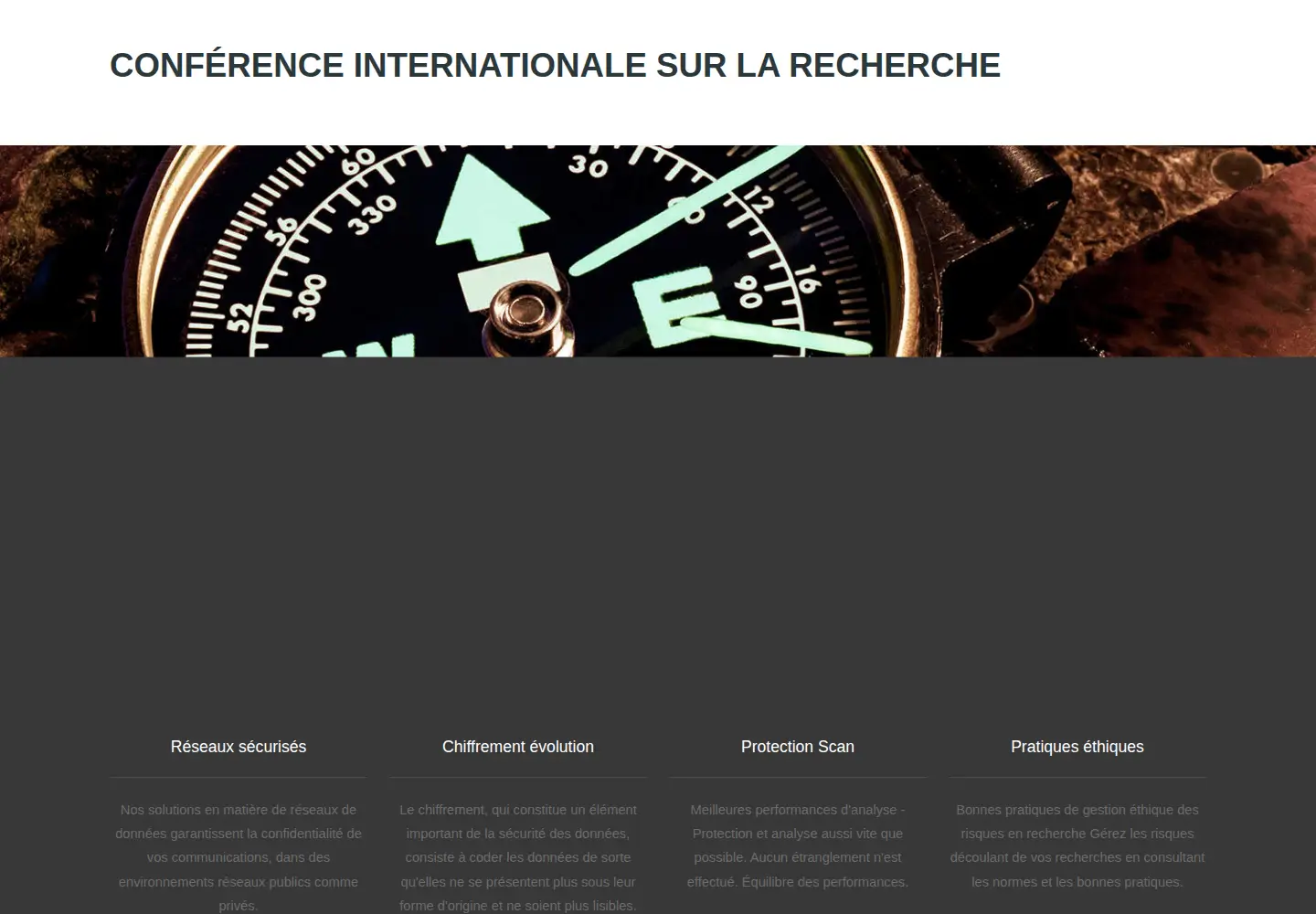 Screenshot of icec03.org