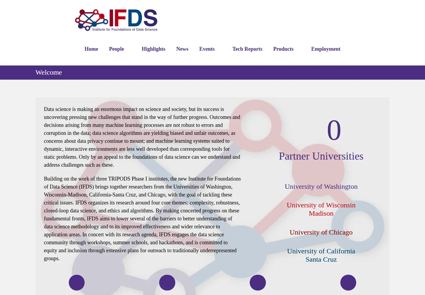 Screenshot of ifds.info