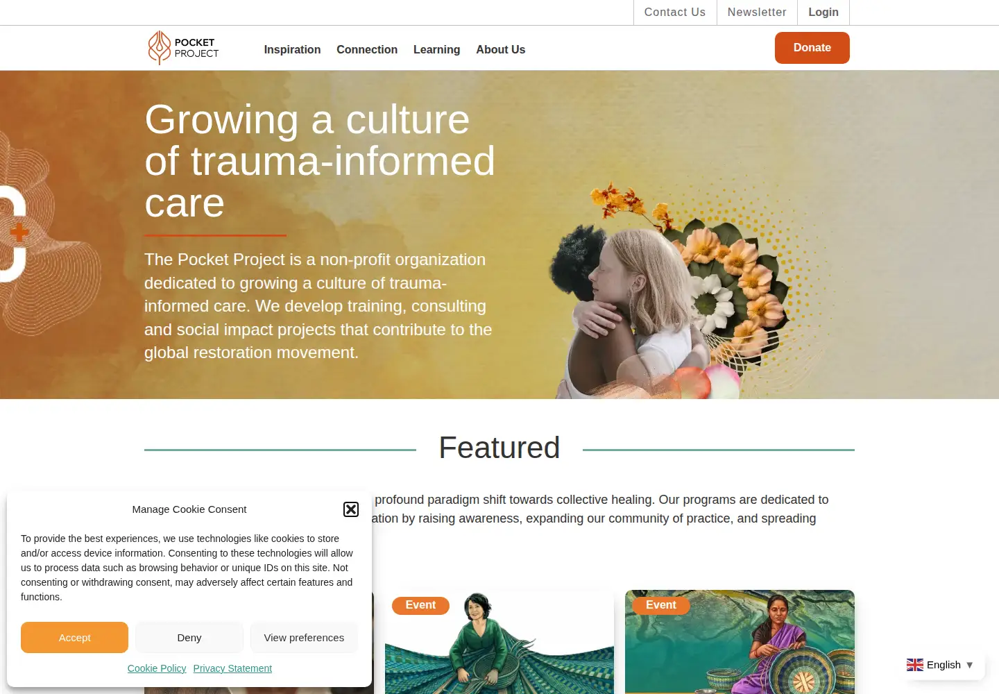 Screenshot of pocketproject.org
