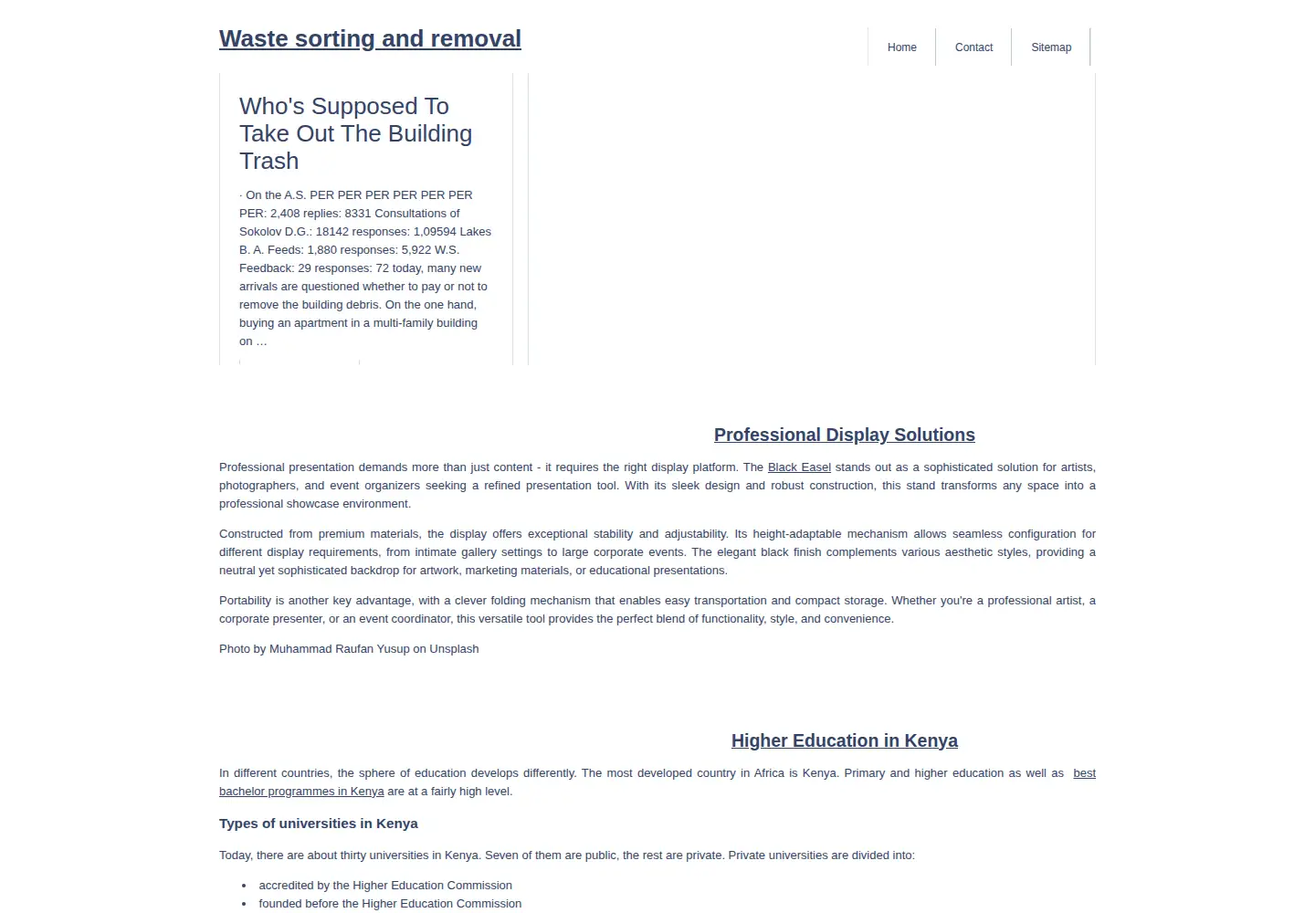 Screenshot of elmsnet.com