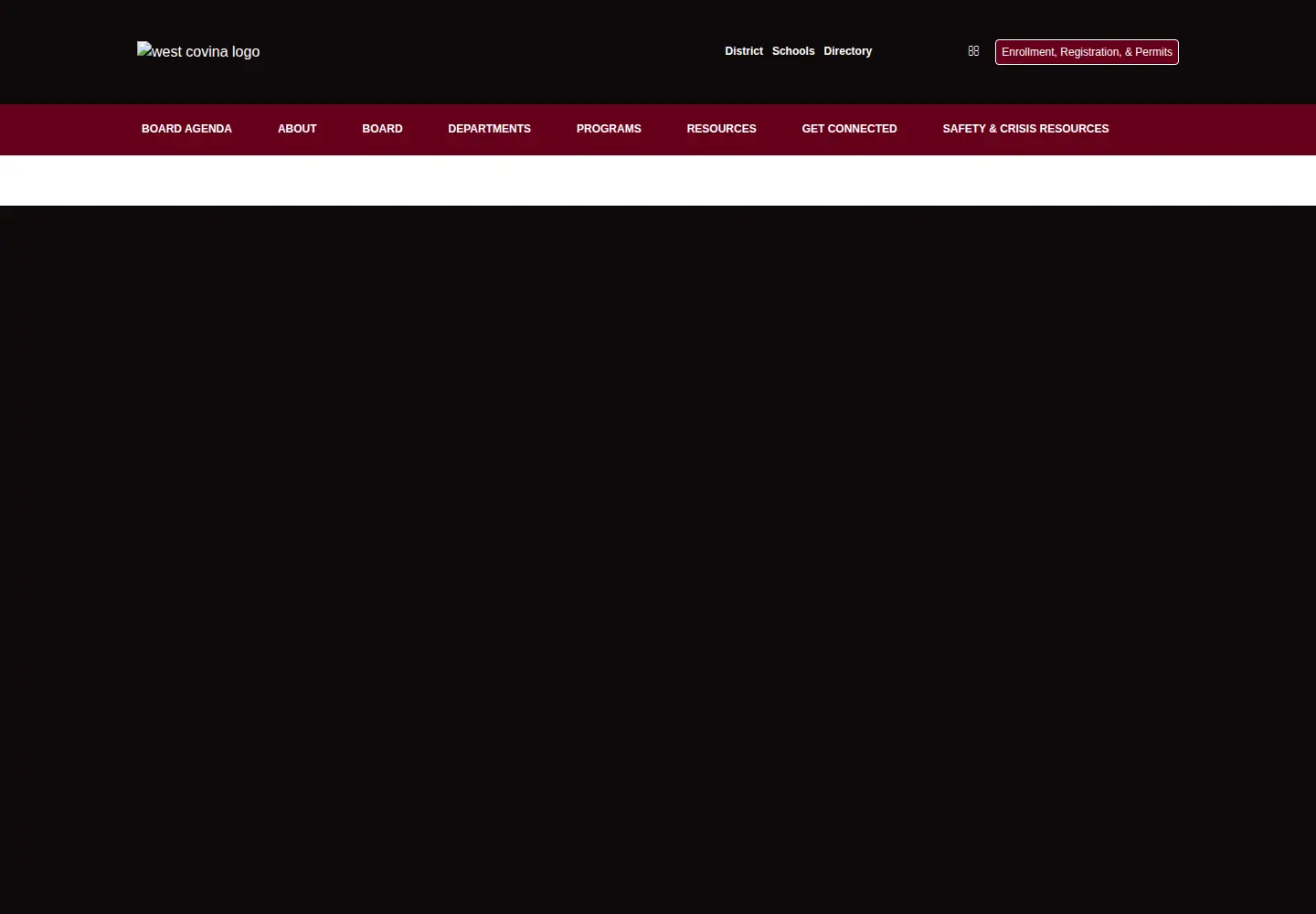 Screenshot of wcusd.org