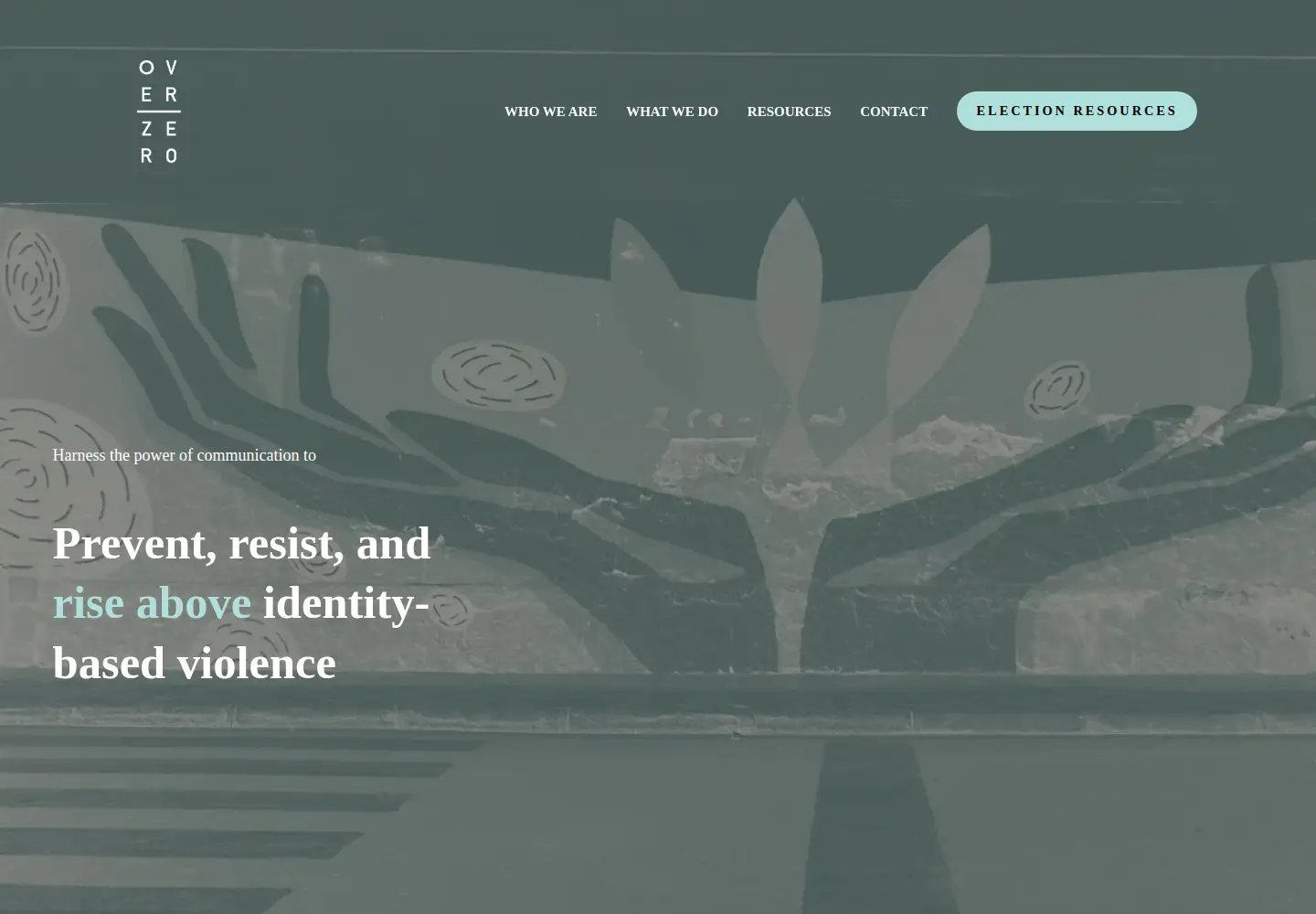 Screenshot of projectoverzero.org