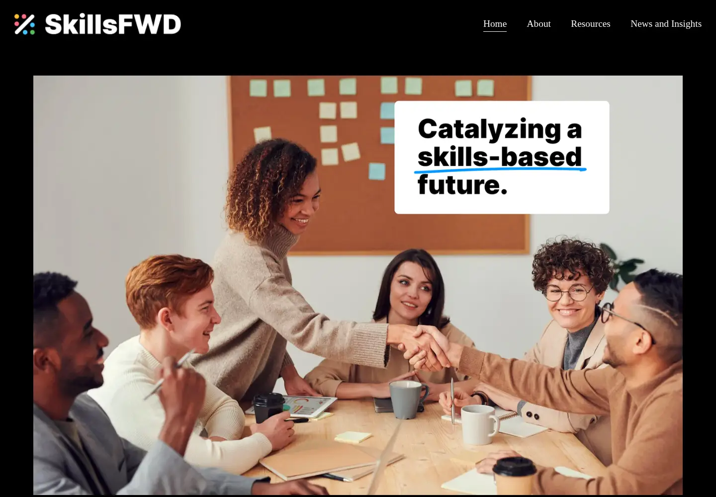 Screenshot of skillsfwd.org