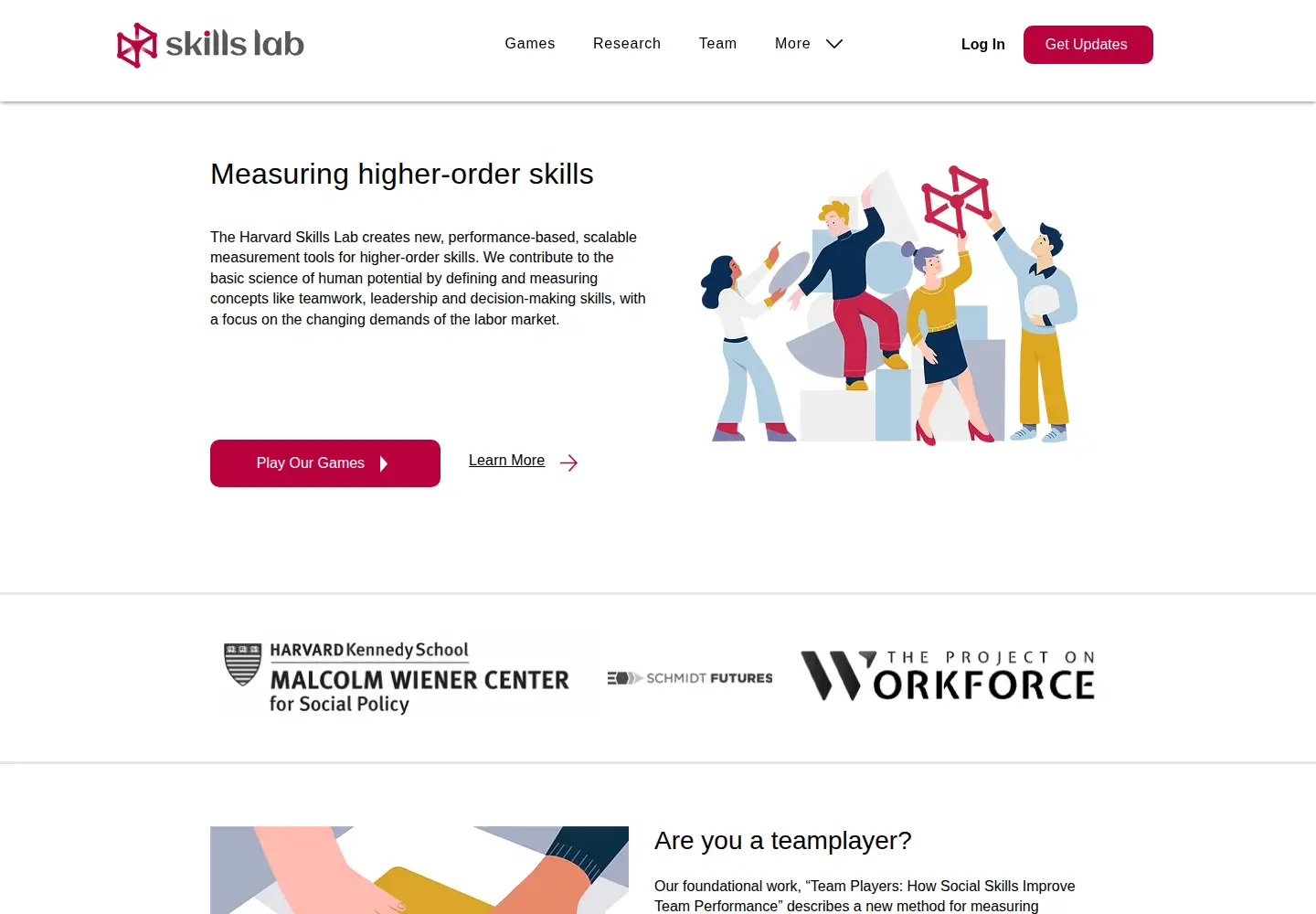 Screenshot of skillslab.dev