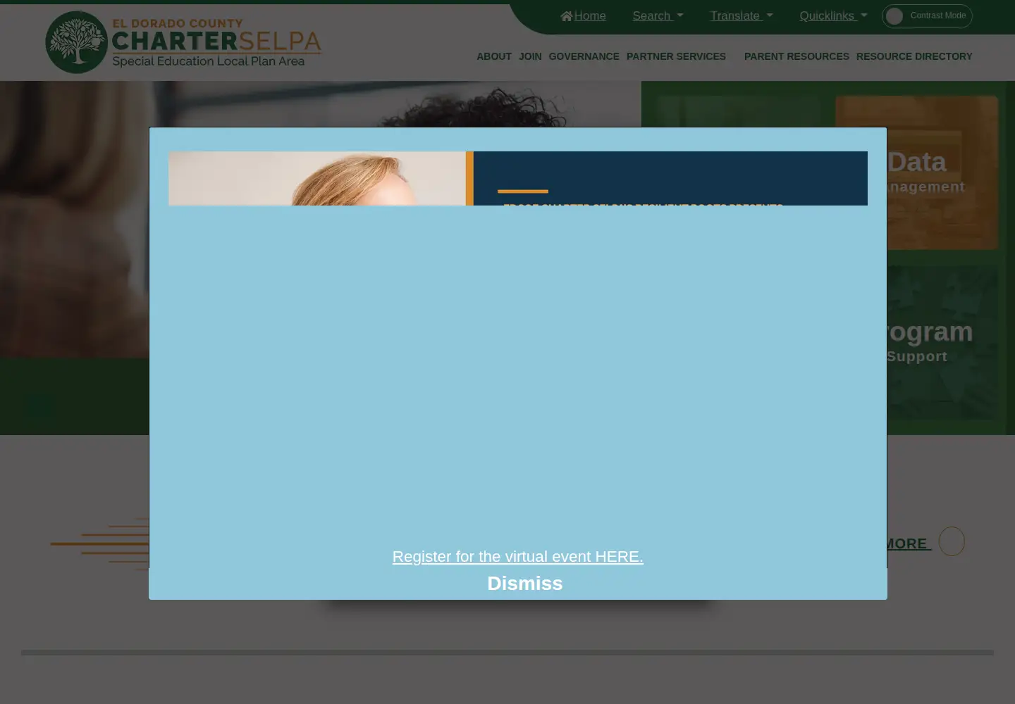 Screenshot of charterselpa.org