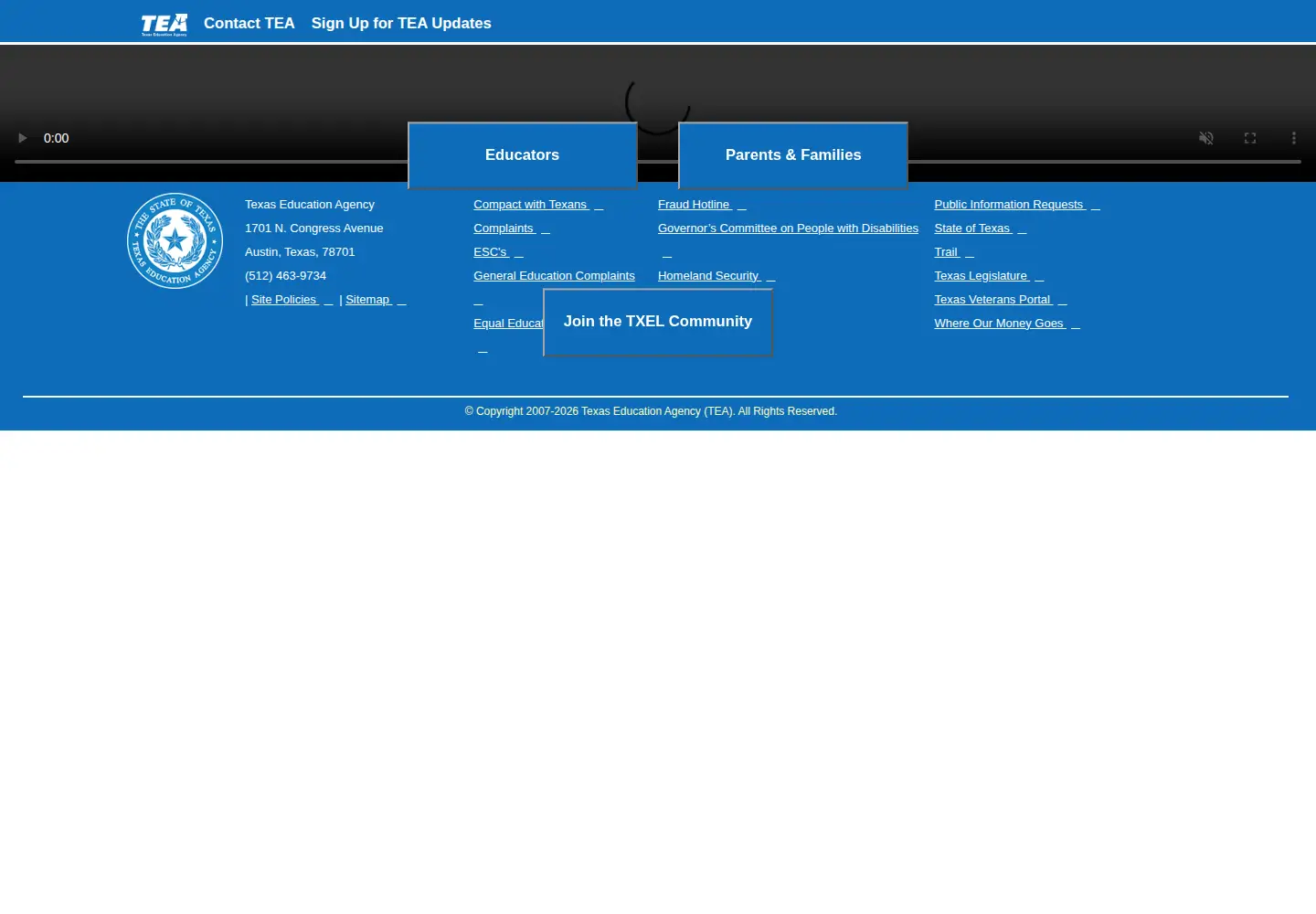 Screenshot of txel.org