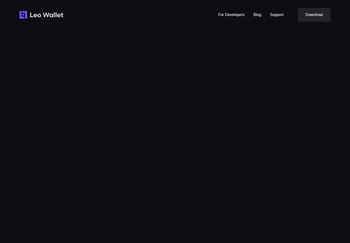 Screenshot of leo.app