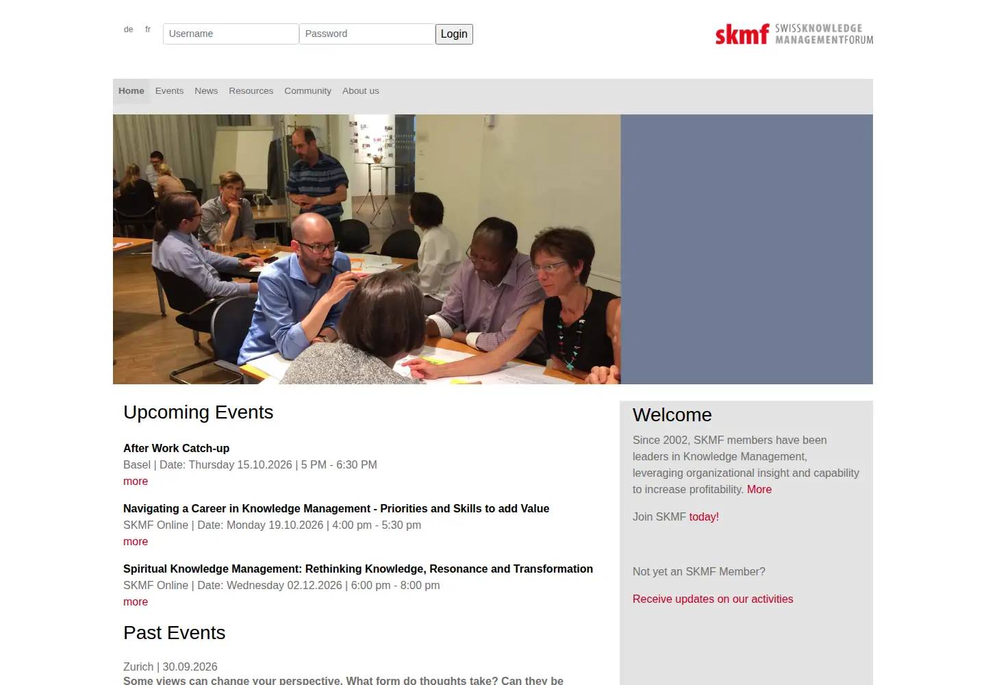 Screenshot of skmf.net