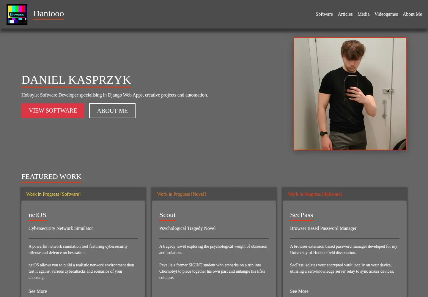 Screenshot of daniooo.com
