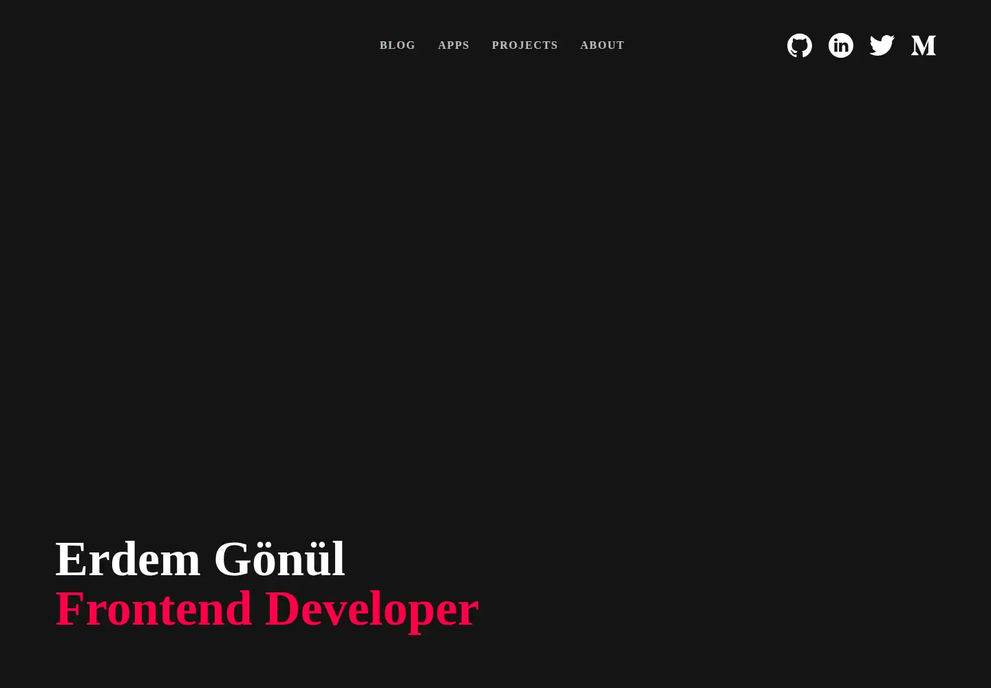 Screenshot of erdemgonul.com