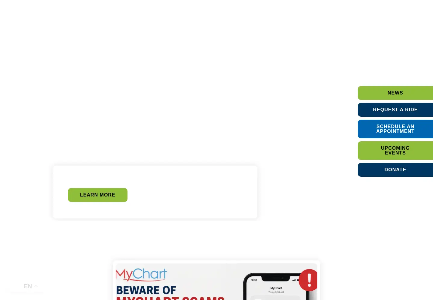 Screenshot of foundcare.org
