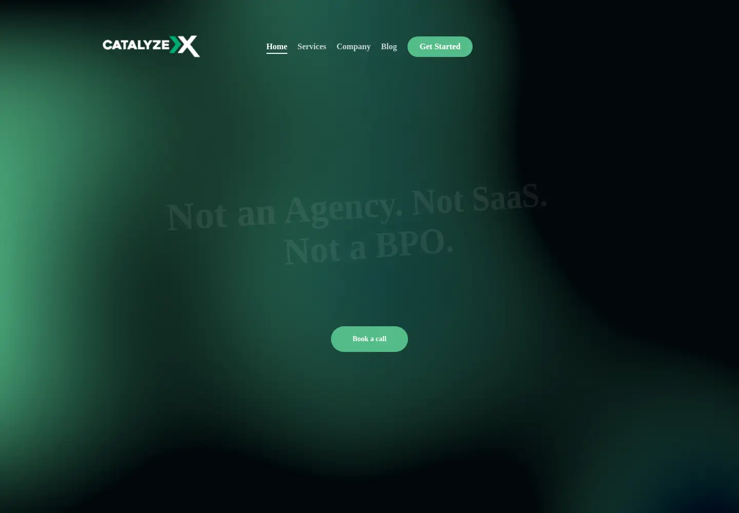 Screenshot of catalyze-x.com