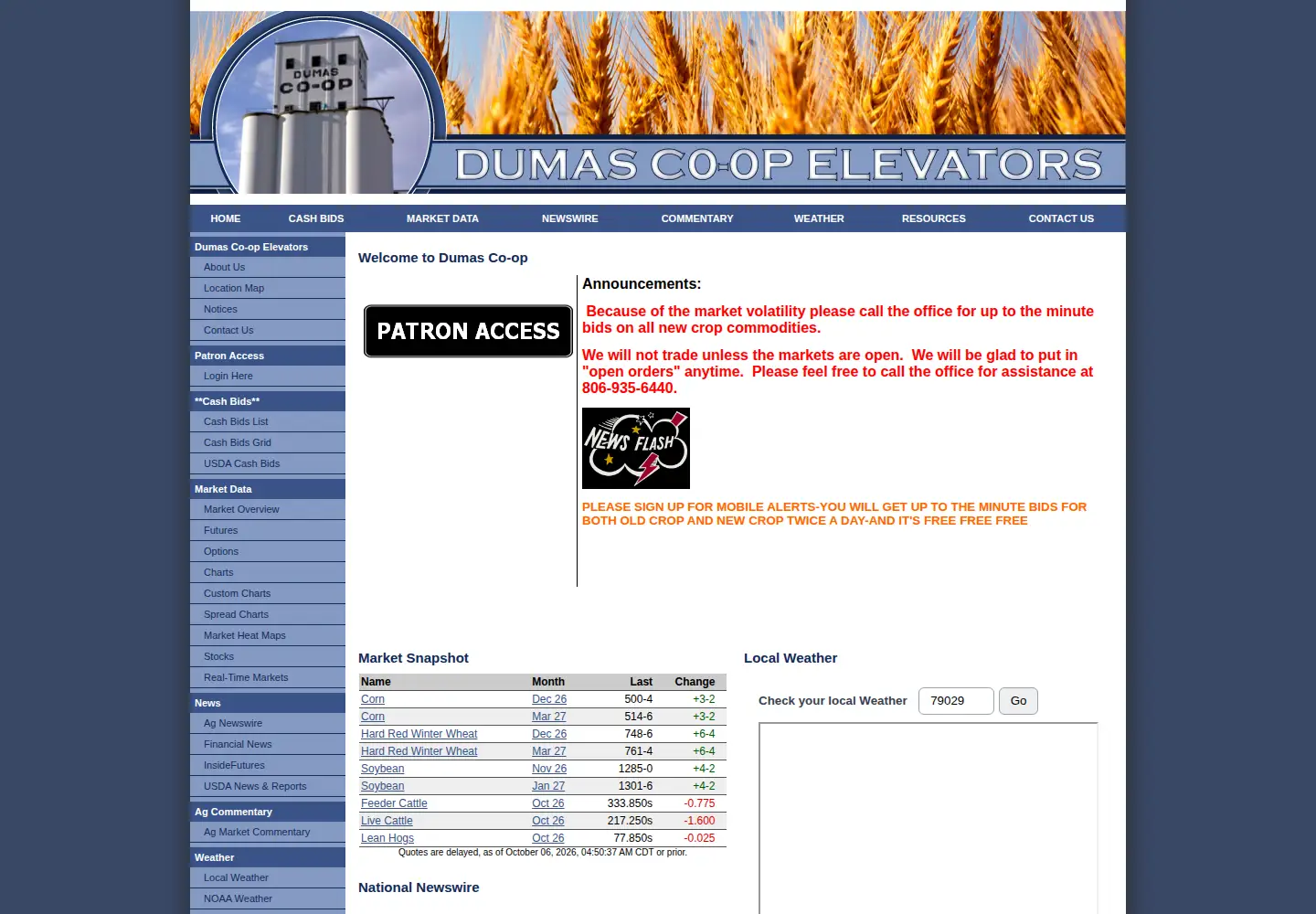 Screenshot of dumascoop.com