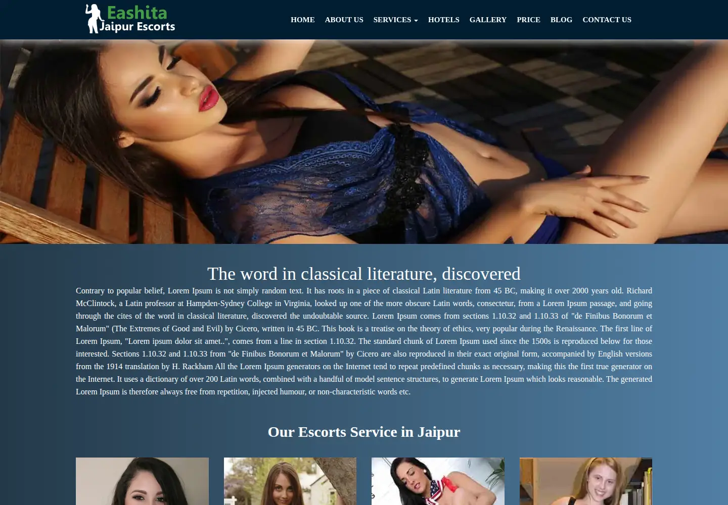 Screenshot of eashita.com
