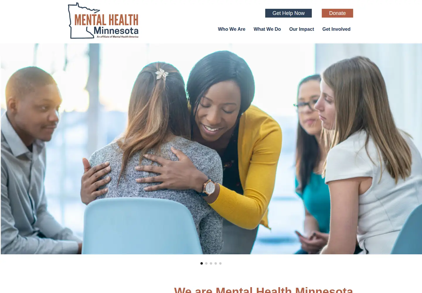 Screenshot of mentalhealthmn.org