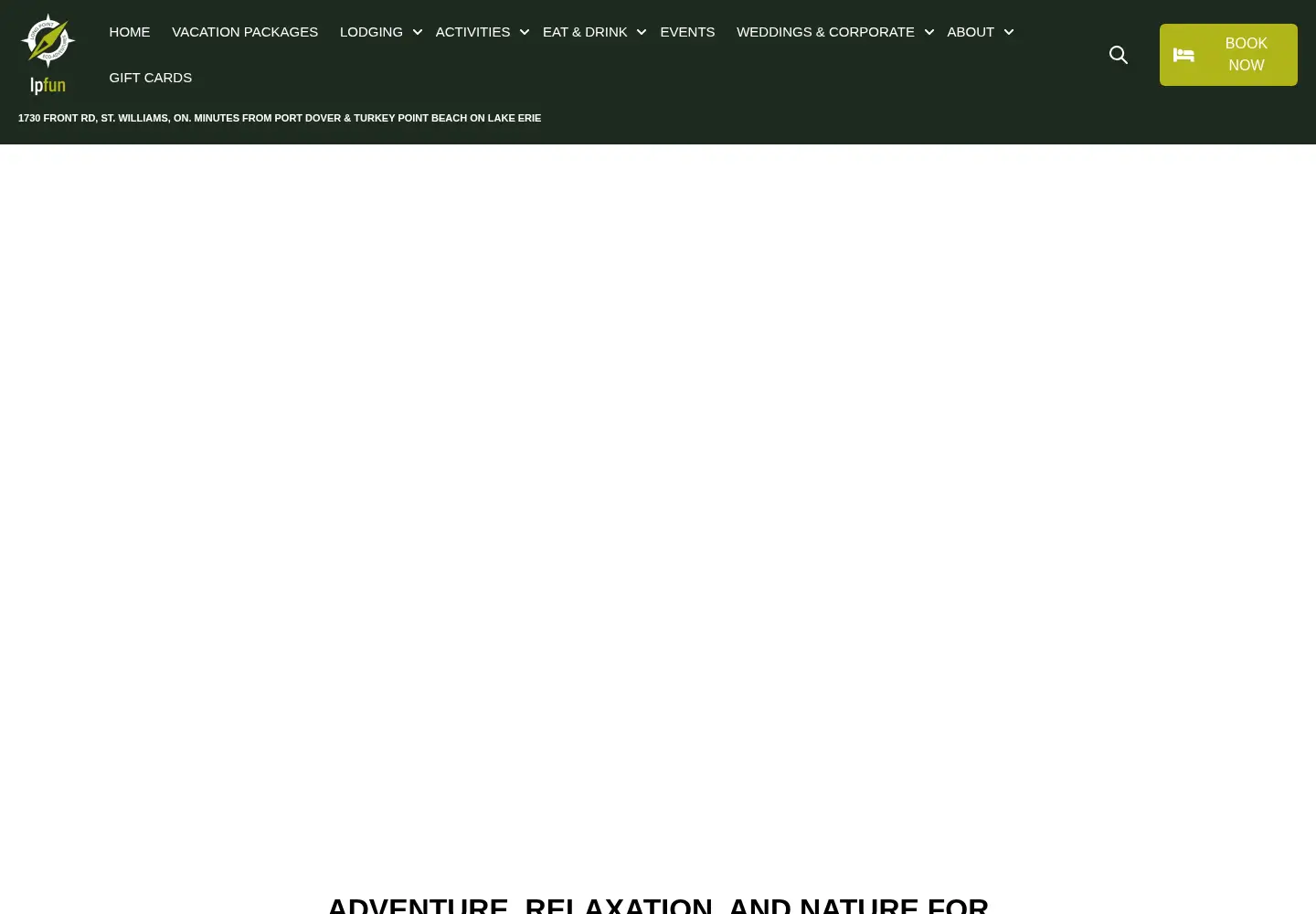 Screenshot of lpfun.ca