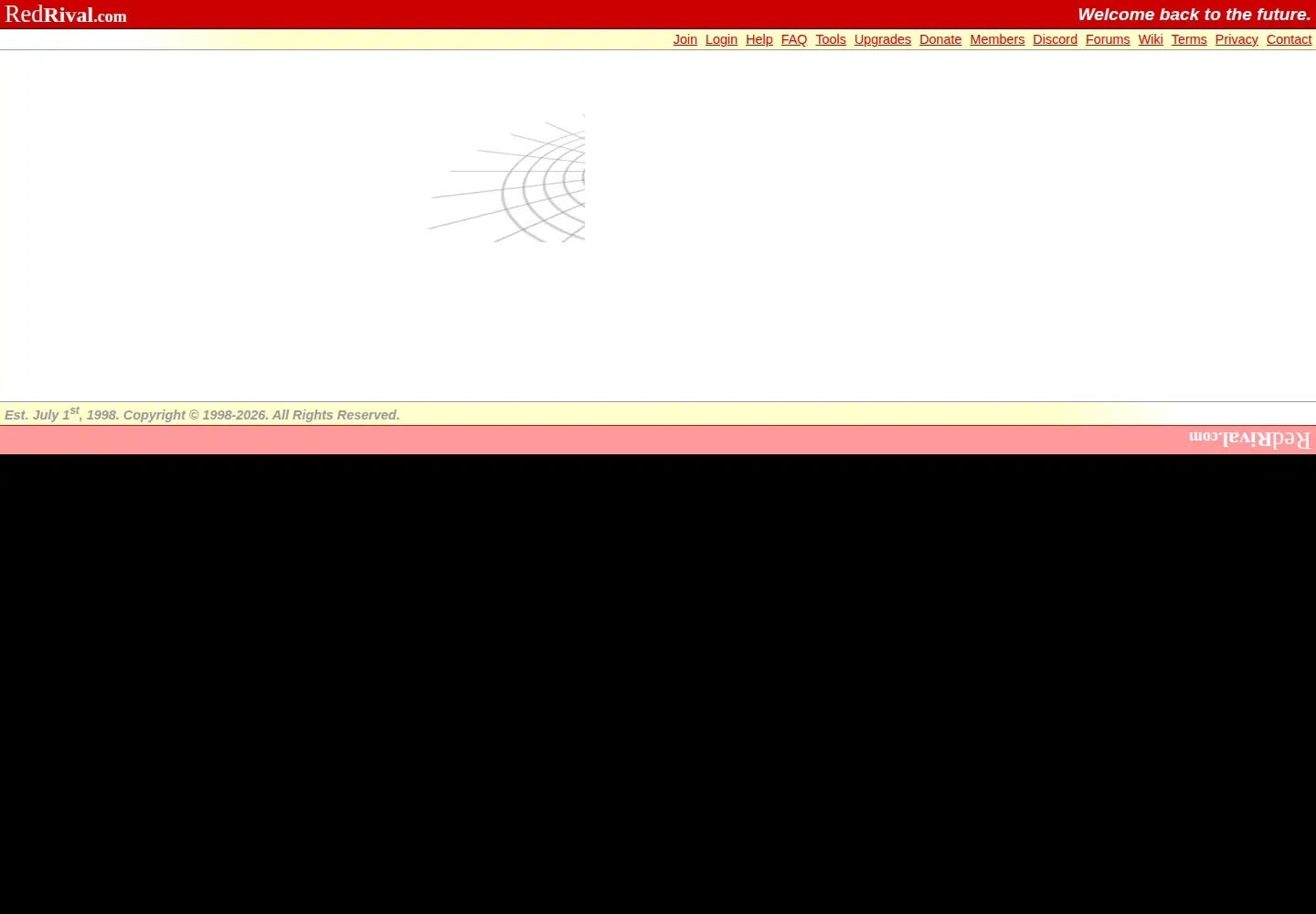 Screenshot of redrival.com