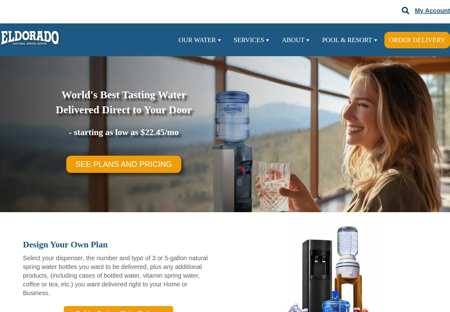Screenshot of eldoradosprings.com