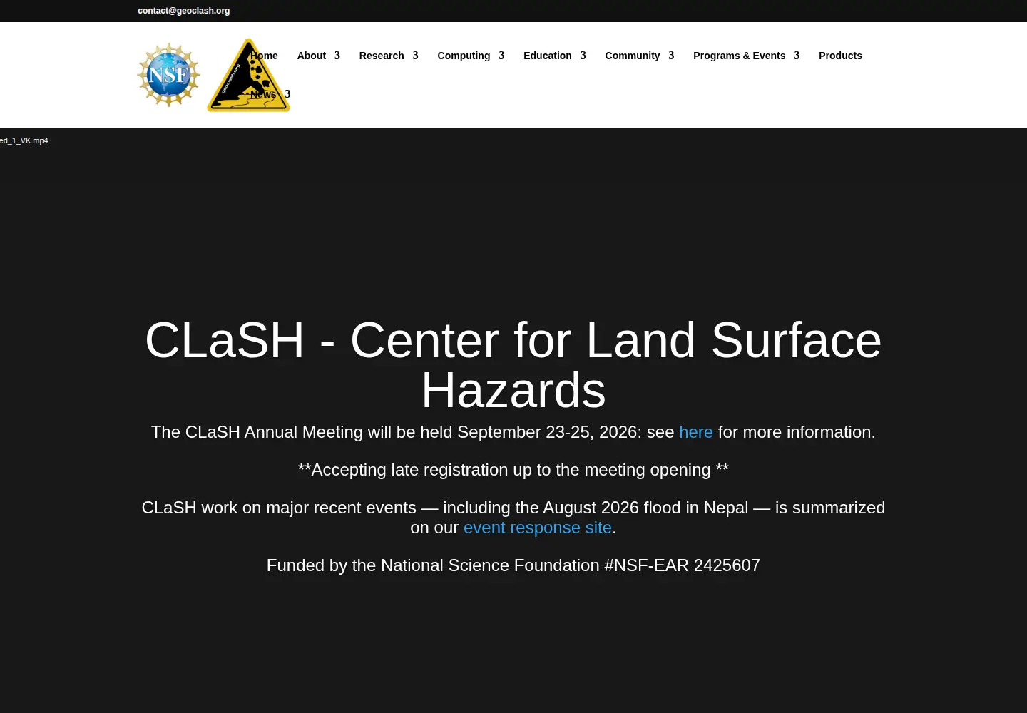 Screenshot of geoclash.org